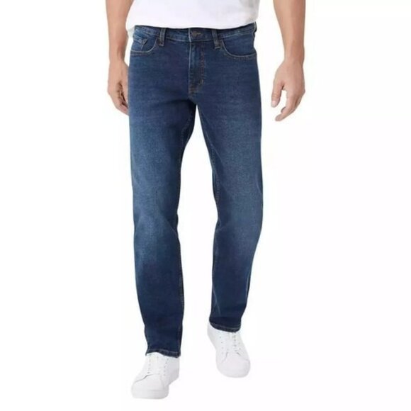 NEW Izod Men's 34x34 Straight Fit Stretch Denim Jeans - Picture 1 of 8